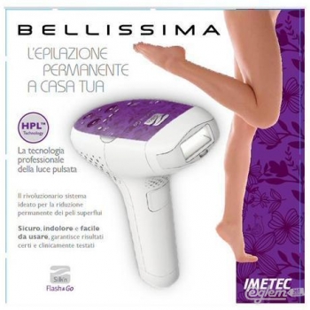 Epilatore imetec ime5027 a luce pulsata hpl bianco/viola 