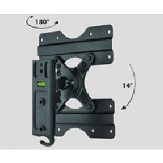 SUPPORTO JOLLY LINCE LCDU107 SUPPORTO LCD 24-32 MAX 25KG 1 SNODO CON LIVELLA 